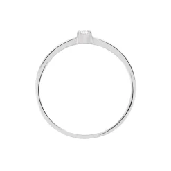 Bague Solitaire Superposition Or Blanc Diamant|Marc Orian Clearance