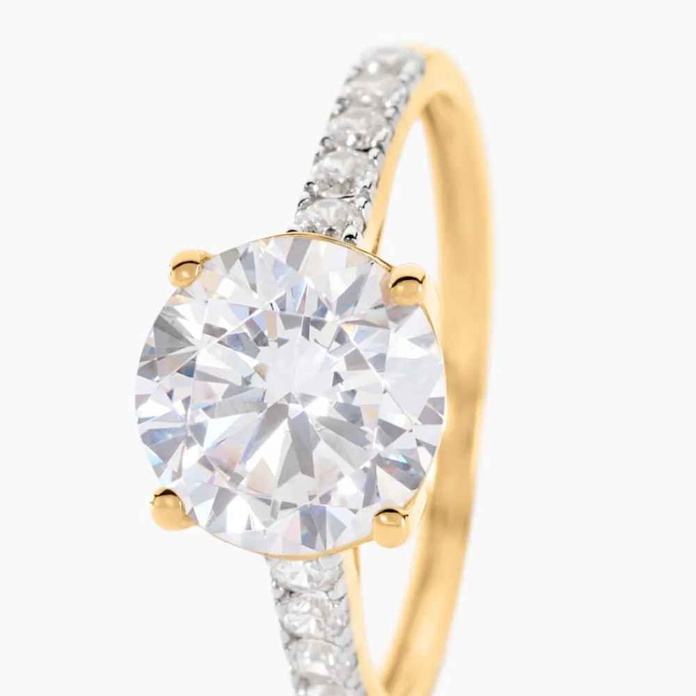 Bague Solitaire Terese De Zirconium|Marc Orian New