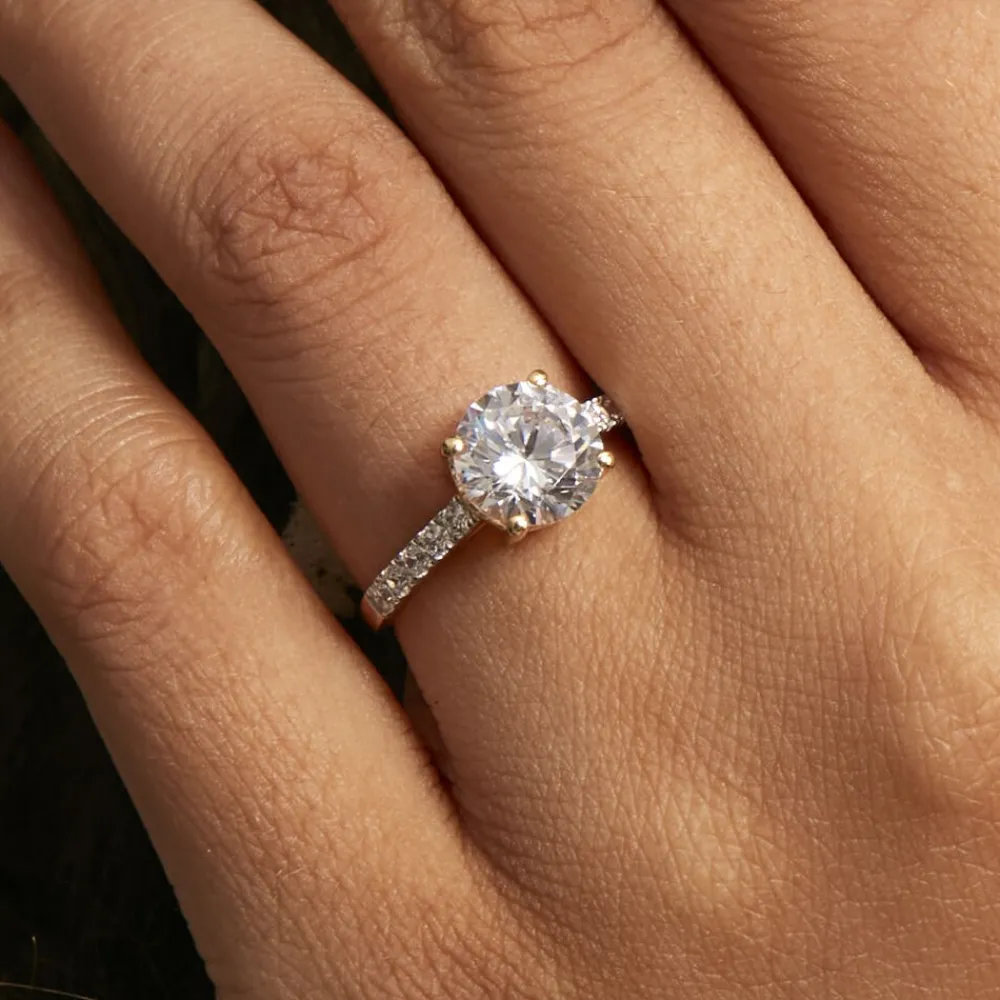 Bague Solitaire Terese De Zirconium|Marc Orian New
