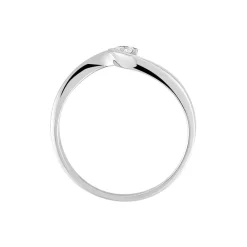 Bague Solitaire Vrille Or Blanc Diamant|Marc Orian Clearance
