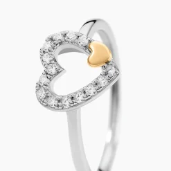 Bague Sorya Or Jaune Argent Blanc Oxyde De Zirconium|Marc Orian Clearance