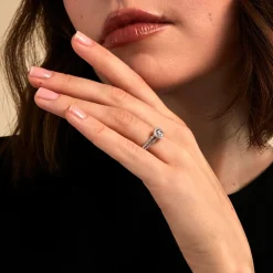 Bague Sosanna Ld Or Jaune Diamant Synthétique|Marc Orian