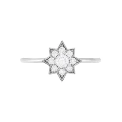 Bague Starla Argent Blanc Oxyde De Zirconium|Marc Orian Hot