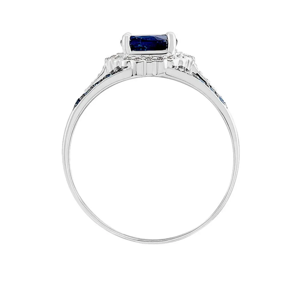 Bague Taliya Or Blanc Saphir Diamant|Marc Orian Outlet