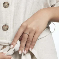 Bague Tami Argent Blanc Oxyde De Zirconium|Marc Orian Hot