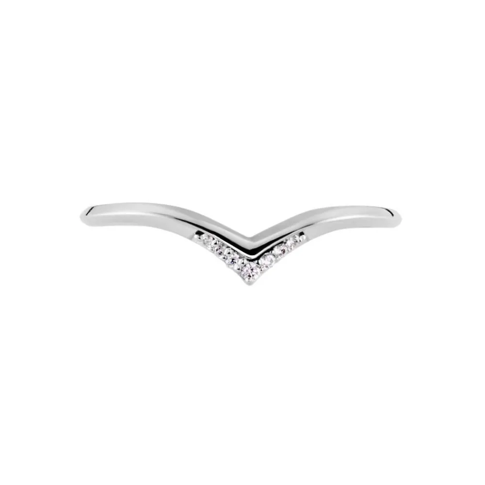 Bague Tami Argent Blanc Oxyde De Zirconium|Marc Orian Hot