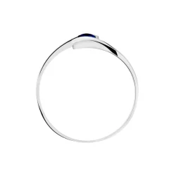 Bague Tamyra Or Blanc Saphir|Marc Orian Online