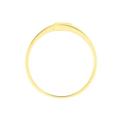 Bague Tamyra Serti Couteau Or Jaune Saphir