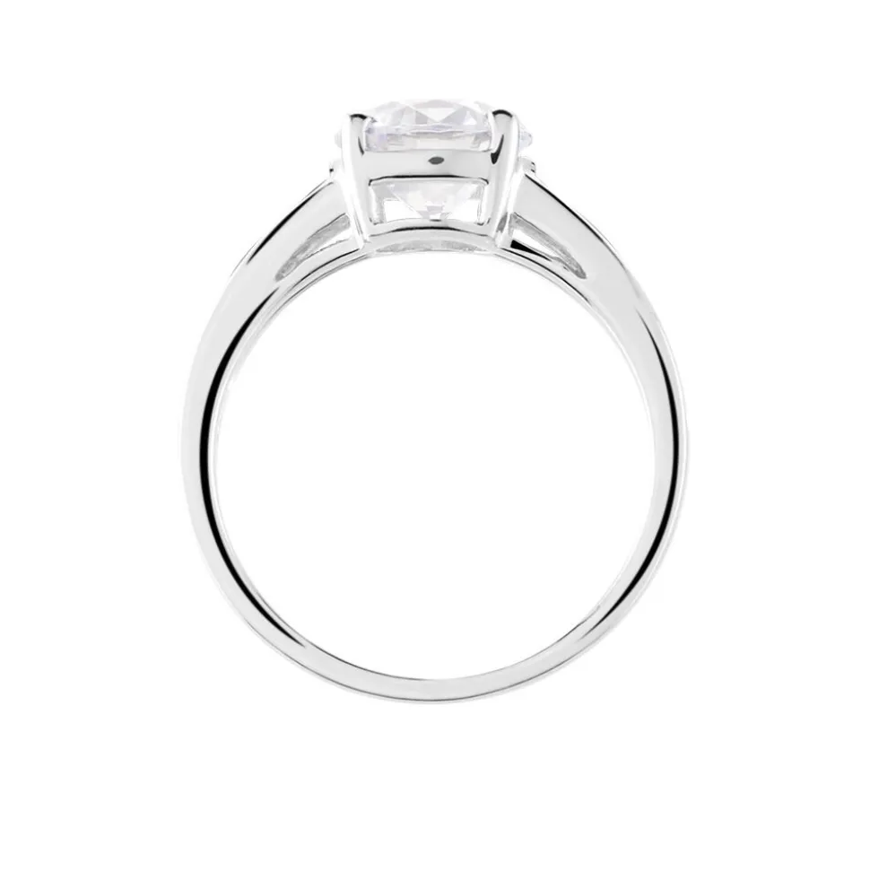 Bague Tatjana Or Blanc Oxyde De Zirconium