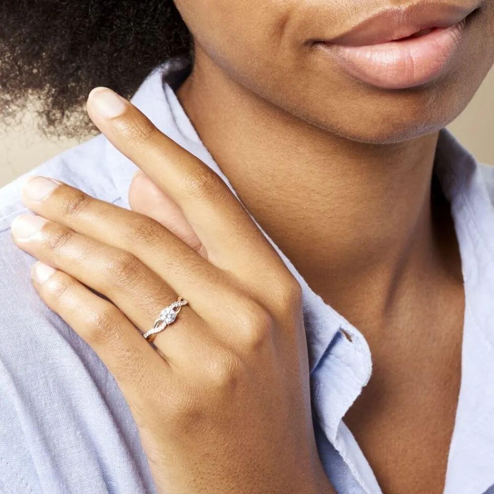Bague Tilla Or Jaune Oxyde De Zirconium|Marc Orian Clearance