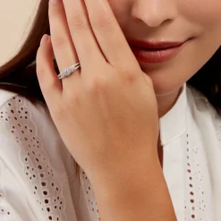 Bague Titemae Argent Blanc Oxyde De Zirconium|Marc Orian Hot