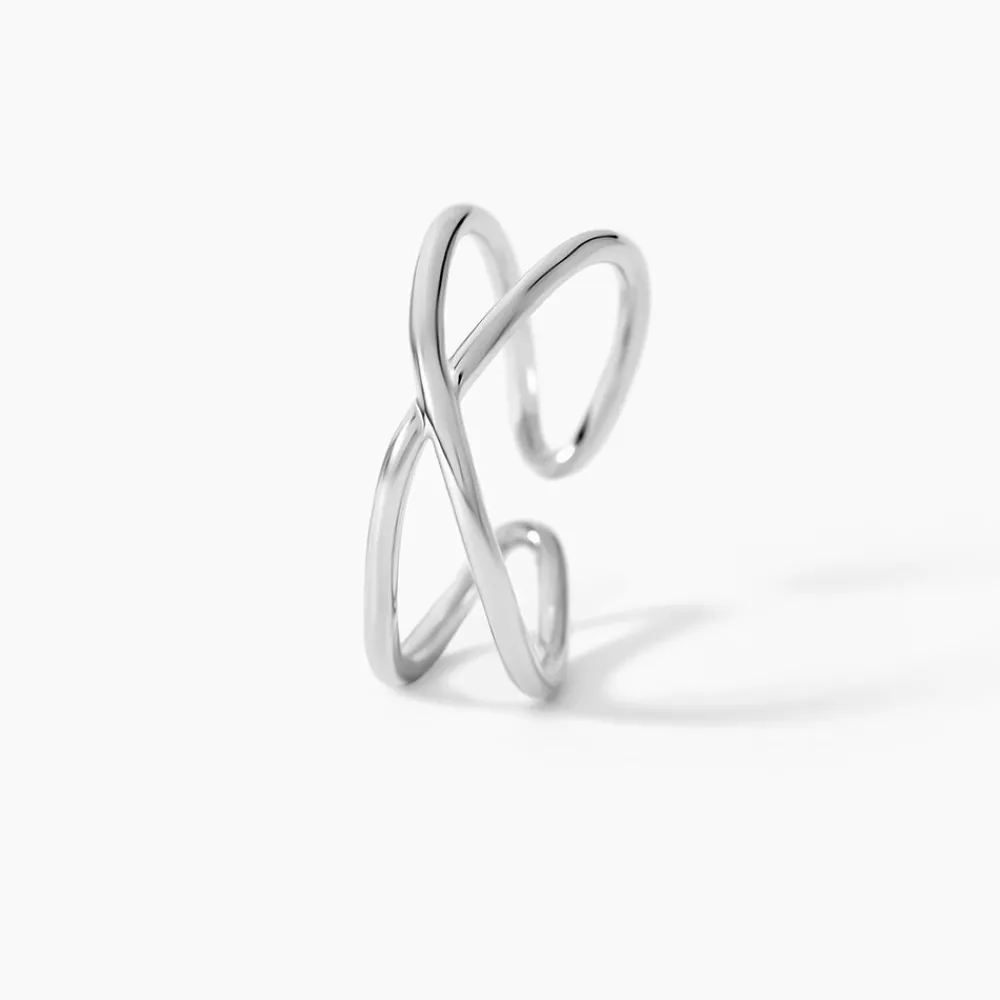 Bague Ursula Argent Blanc|Marc Orian Discount