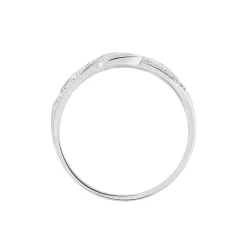 Bague Vaguelette Or Blanc Diamant|Marc Orian Online