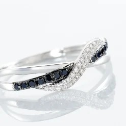 Bague Valencia Or Blanc Diamant|Marc Orian New