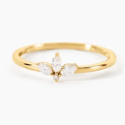 Bague Vasilica Or Jaune Diamant Synthétique|Marc Orian New