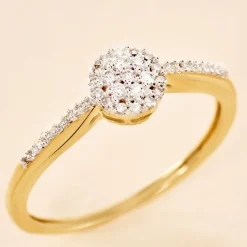 Bague Veranina Or Jaune Diamant