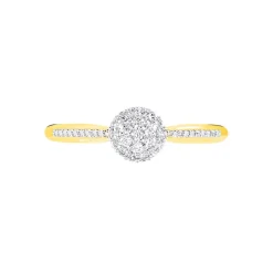Bague Veranina Or Jaune Diamant