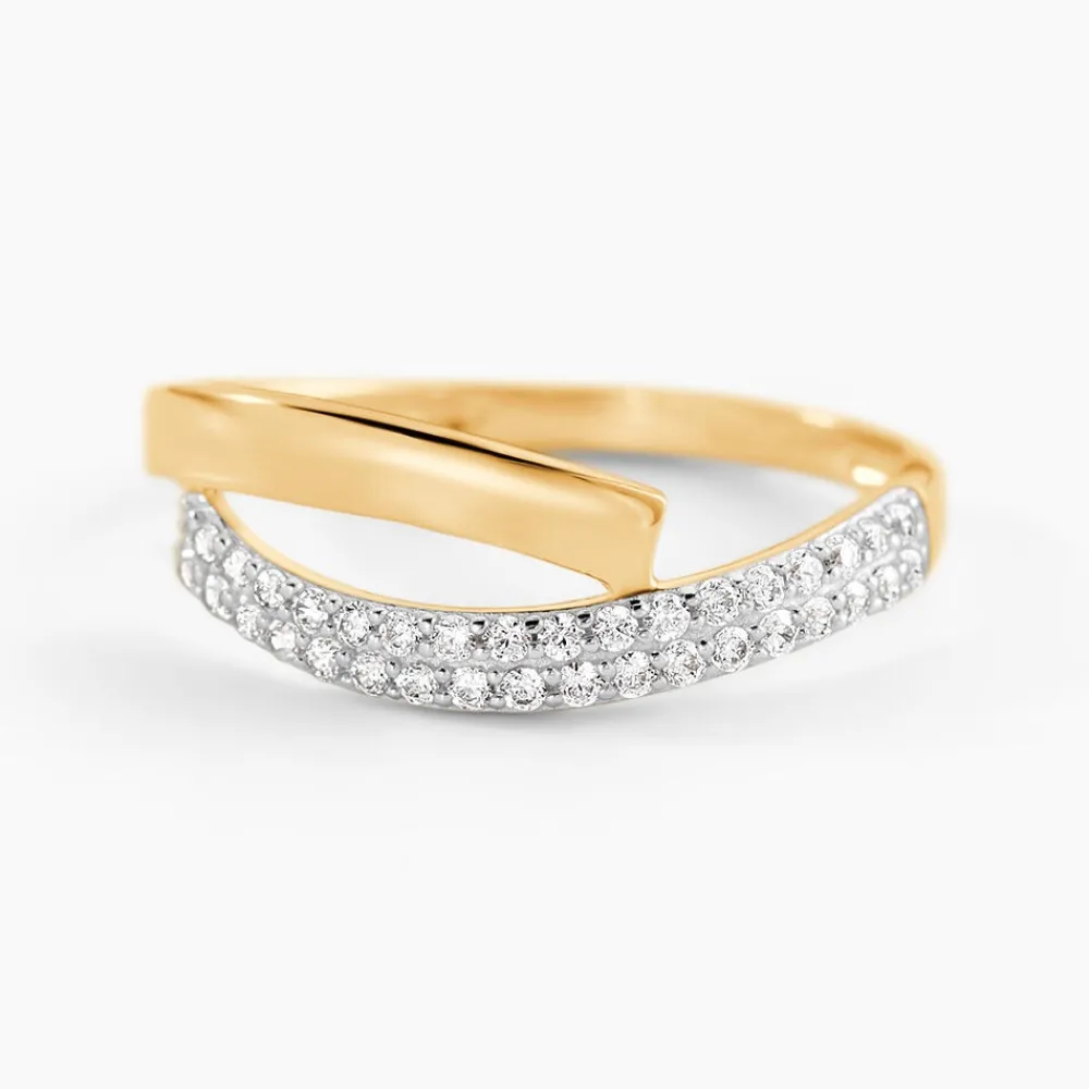 Bague Vero Or Jaune Oxyde De Zirconium|Marc Orian