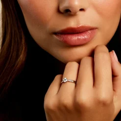 Bague Vicoeuria Ld Platine Blanc Diamant Synthétique|Marc Orian