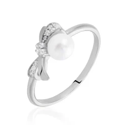 Bague Vittore Argent Perle De Culture|Marc Orian Online
