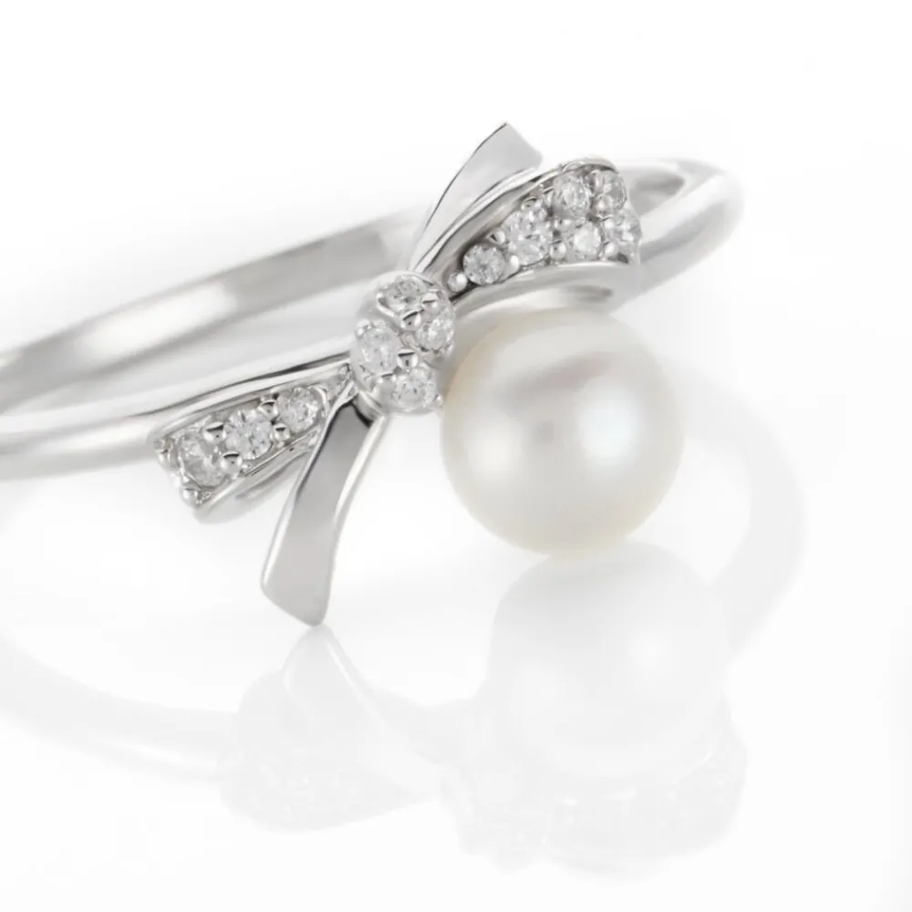 Bague Vittore Argent Perle De Culture|Marc Orian Online