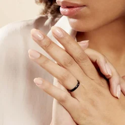 Bague Volta Ceramique Noir Céramique|Marc Orian Best