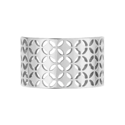 Bague Yelda Acier Blanc