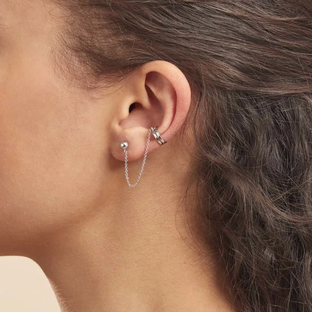Bijou D'oreille Unitaire Argent Harris|Marc Orian Outlet