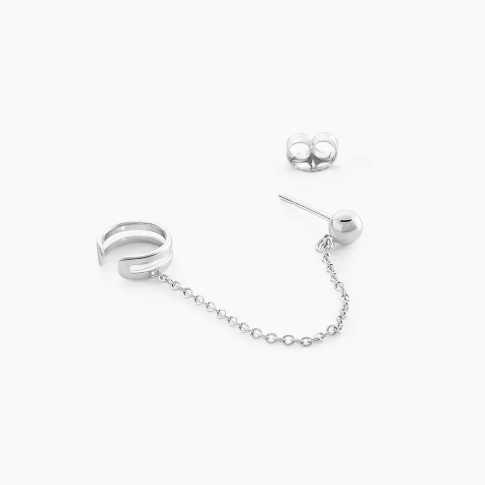 Bijou D'oreille Unitaire Argent Harris|Marc Orian Outlet