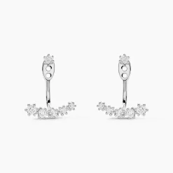 Bijoux D'oreilles Karoly Argent Blanc Oxyde De Zirconium|Marc Orian Clearance