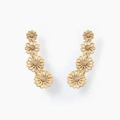 Bijoux D'oreilles Mahonia Plaqué Or Doré|Marc Orian Outlet