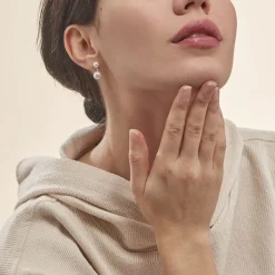 Bijoux D'oreilles Seona Or Jaune Perle De Culture|Marc Orian Clearance