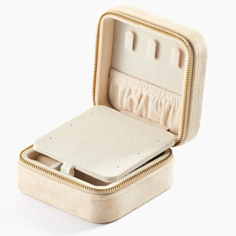 Boite à Bijou Tissu Beige|Marc Orian Best