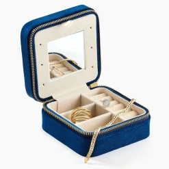 Boite à Bijou Tissu Bleu|Marc Orian New