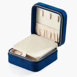 Boite à Bijou Tissu Bleu|Marc Orian New