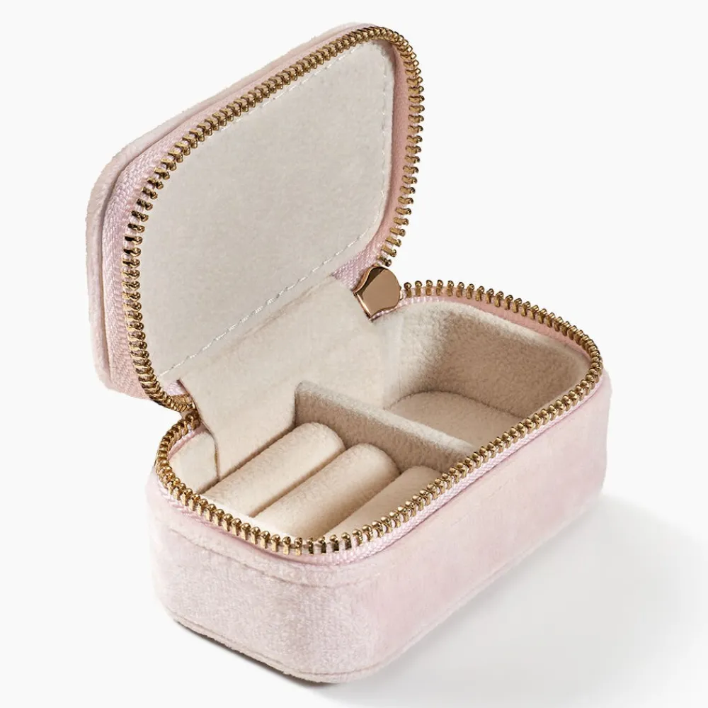 Boite à Bijou Tissu Rose|Marc Orian Discount