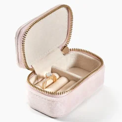 Boite à Bijou Tissu Rose|Marc Orian Discount