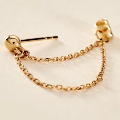 Boucle D'oreille Chander Or Jaune|Marc Orian New