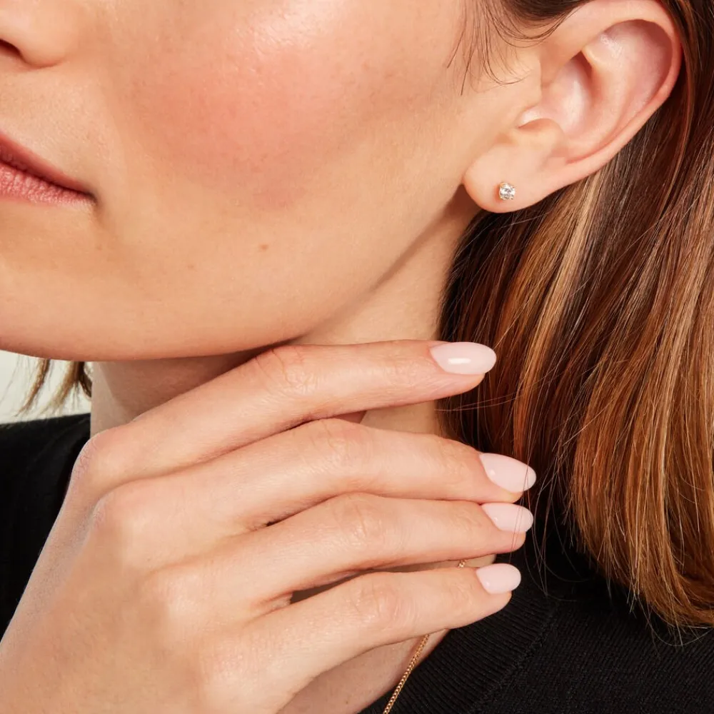 Boucle D'oreille Puce Unitaire Victoria|Marc Orian Clearance
