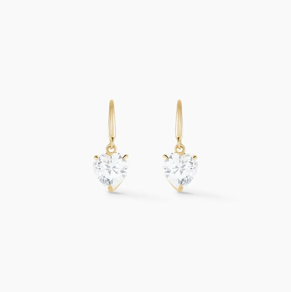 Boucles D'oreilles Djimmy Or Jaune Oxyde
