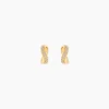 Boucles D'oreilles Izefia Rondes Or Jaune Oxyde De Zirconium|Marc Orian Hot