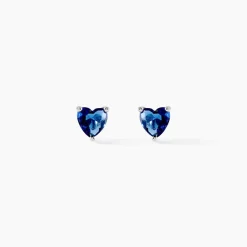 Boucles D'oreilles Kelvyn Argent Blanc Oxyde