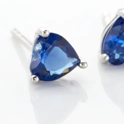 Boucles D'oreilles Kelvyn Argent Blanc Oxyde