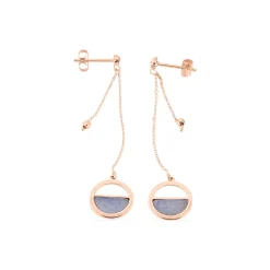 Boucles D'oreilles Or Jaune Cendra Forme Cercle|Marc Orian Discount