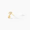 Boucles D'oreilles Or Jaune Xavierine Oxydes