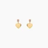 Boucles D'oreilles Pendantes Or Jaune Marie Lou Oxyde De Zirconium|Marc Orian Online