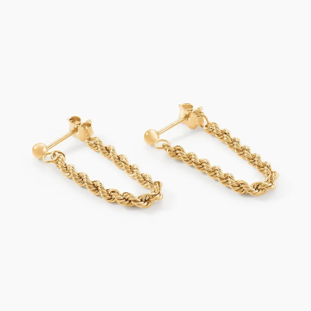 Boucles D'oreilles Pendantes Cordelia Or Jaune|Marc Orian Discount