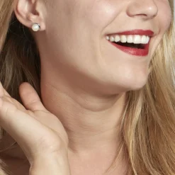Boucles D'oreilles Pendantes Saori Argent Blanc Perle De Culture|Marc Orian Outlet