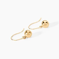 Boucles D'oreilles Pendantes Fidelia Boules Or Jaune|Marc Orian Sale
