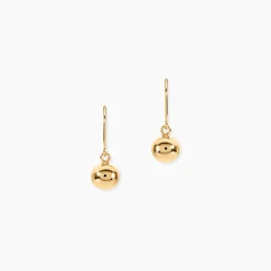 Boucles D'oreilles Pendantes Fidelia Boules Or Jaune|Marc Orian Sale